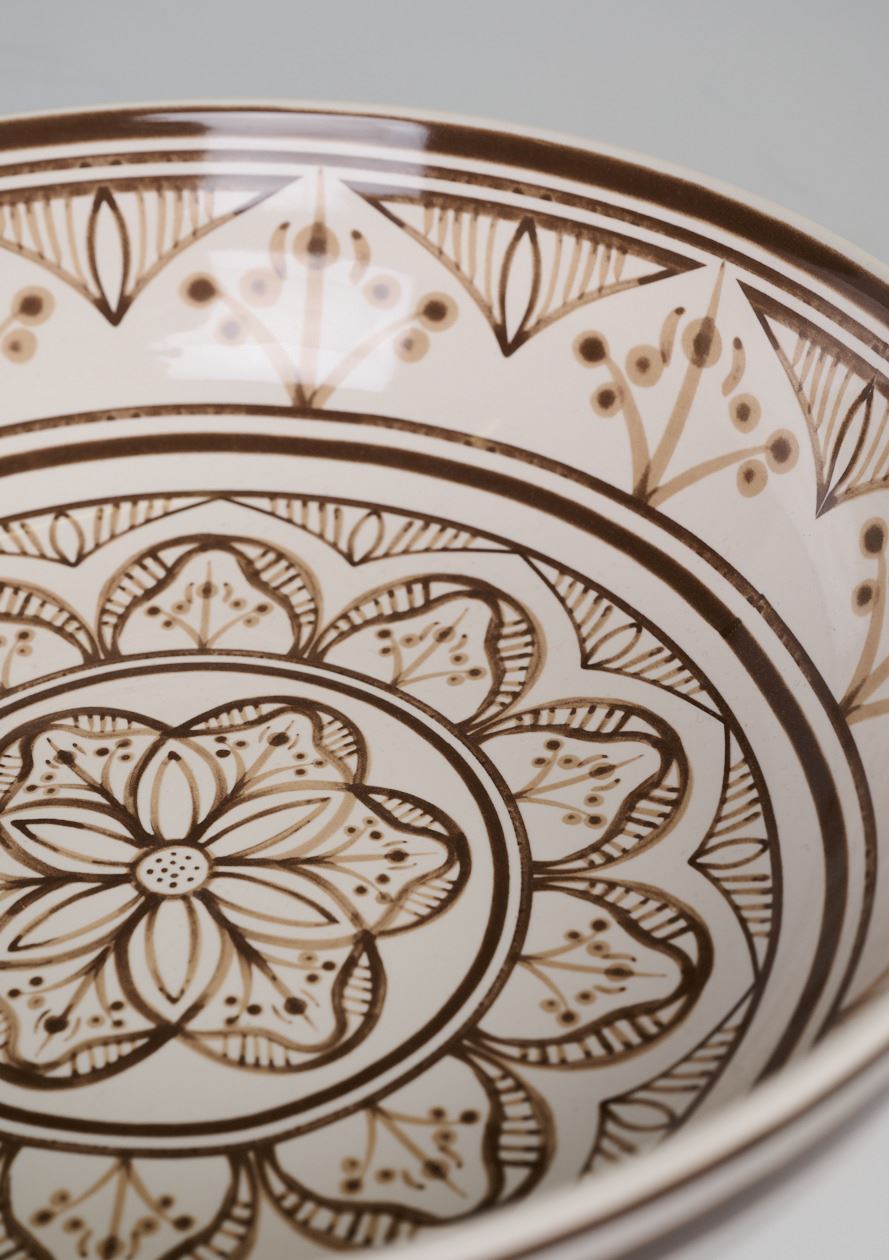 Salladsskål brun - 4