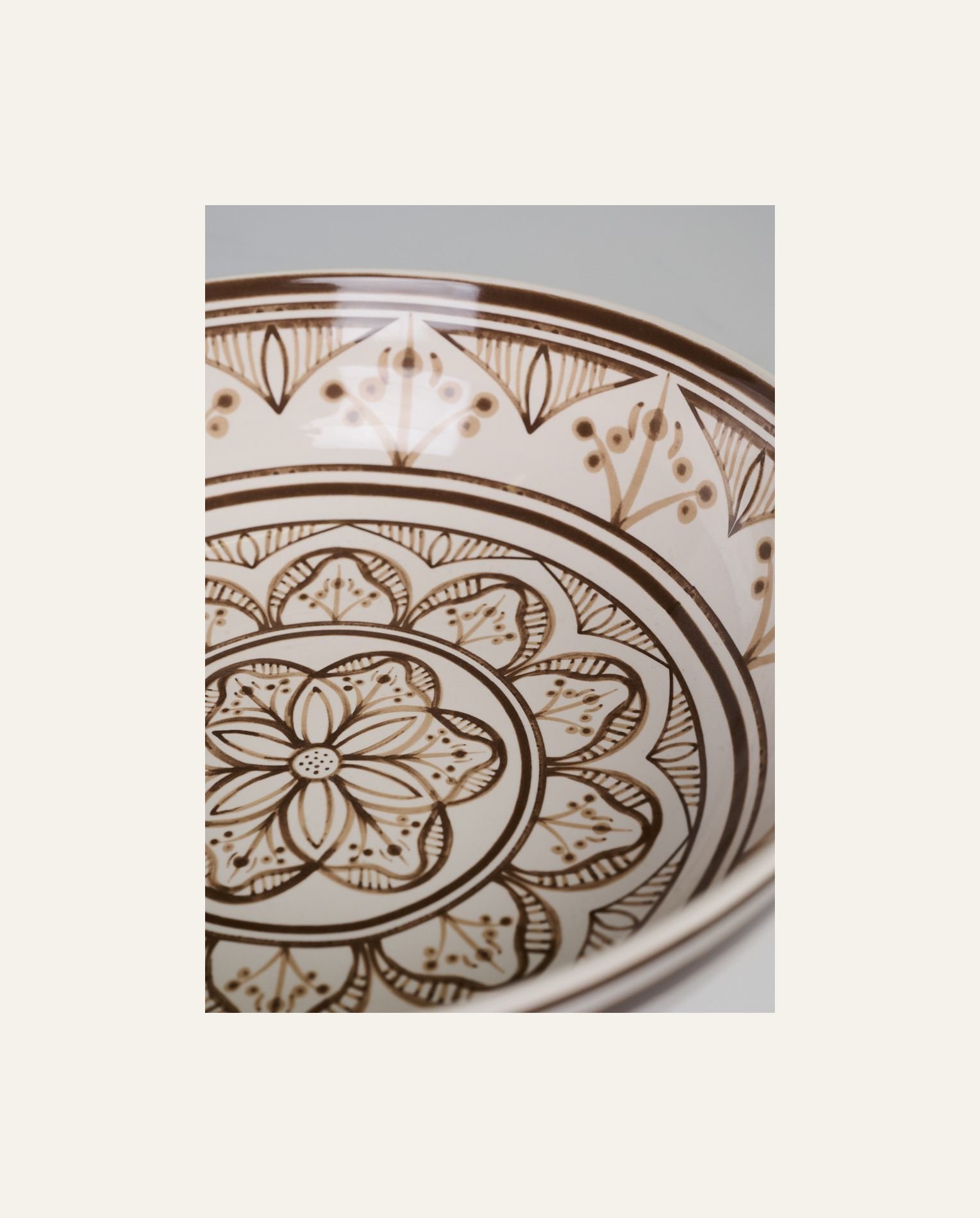 Salladsskål brun - 4