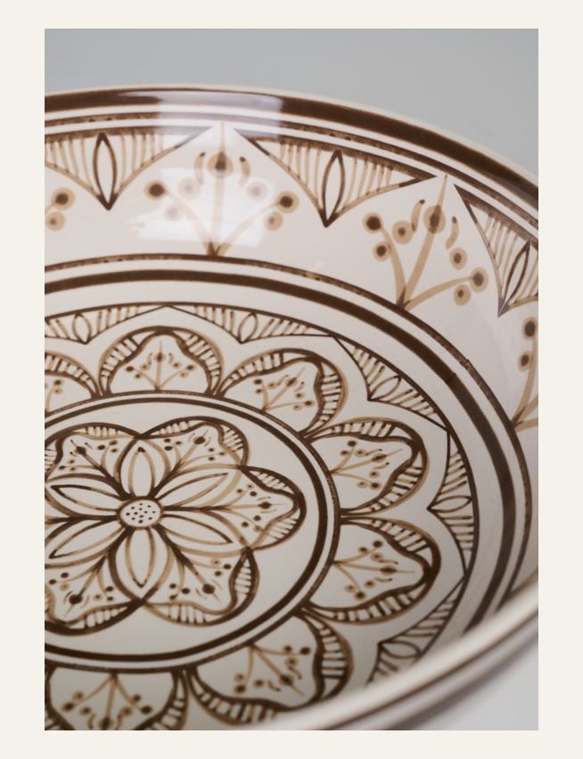 Salladsskål brun - 4