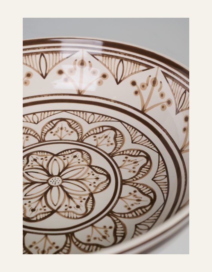 Salladsskål brun - 4