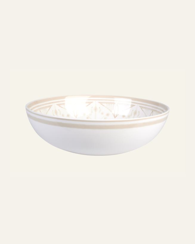 Stor skål beige - ø34 cm beige - 1