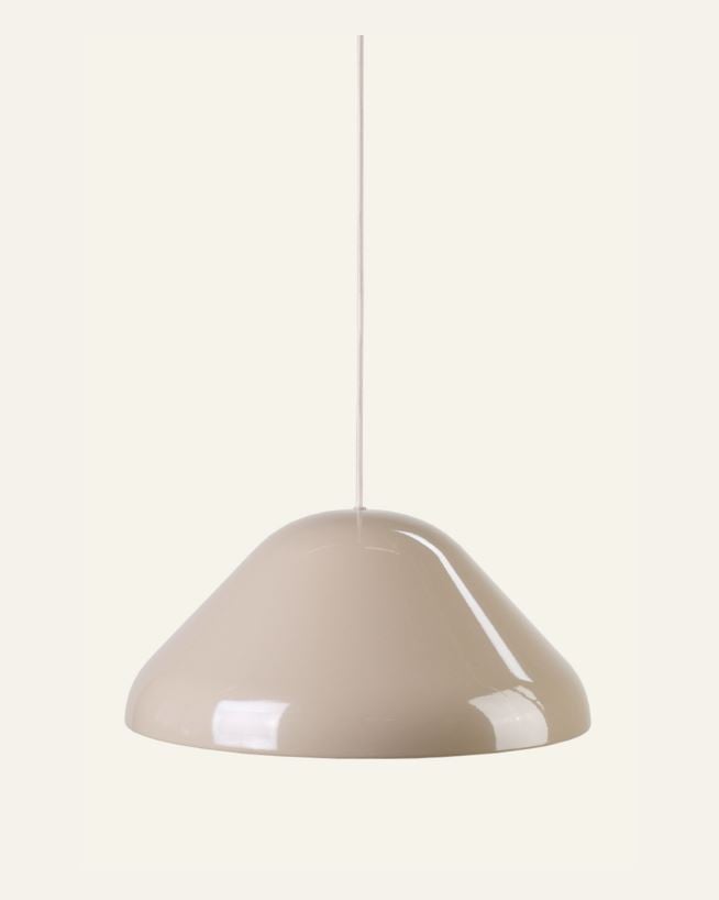 Taklampa taupe - 19,5 cm ø43,4 taupe - 1