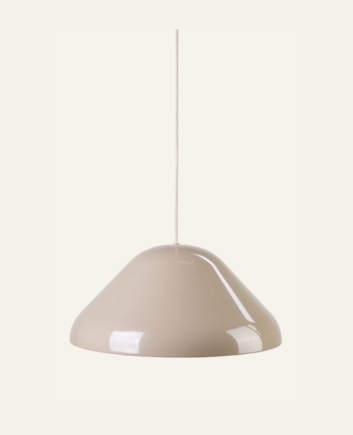 Taklampa taupe - 19,5 cm ø43,4 taupe - 1