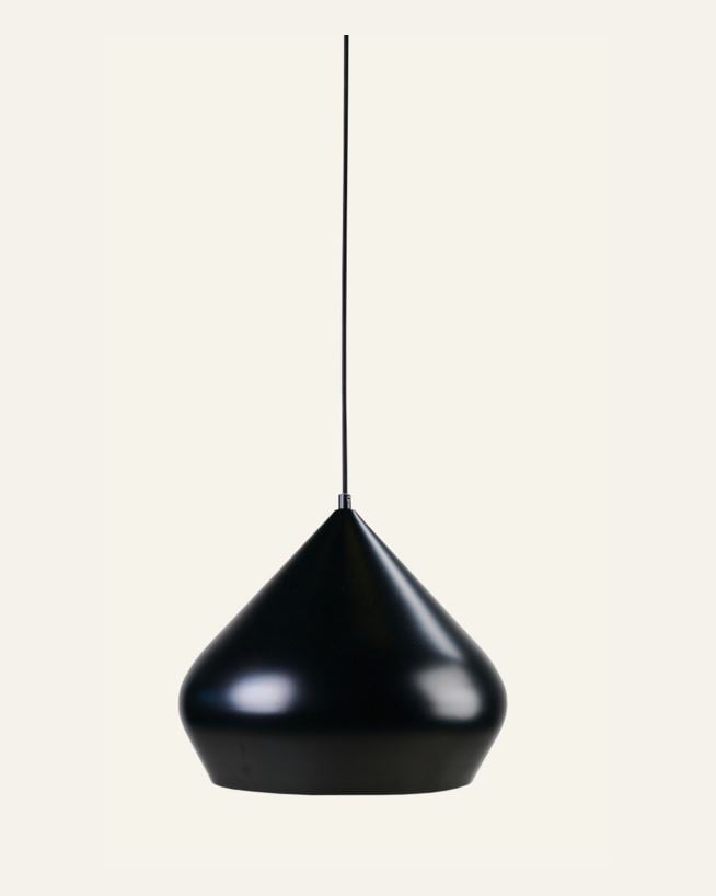 Taklampa svart - 29,5 cm ø34 svart - 1