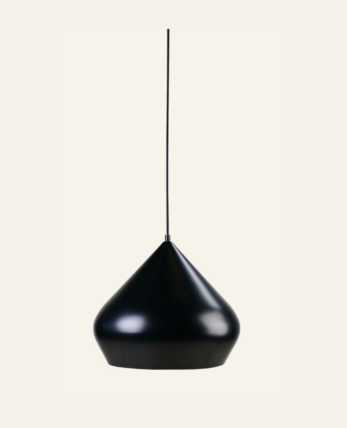 Taklampa svart - 29,5 cm ø34 svart - 1