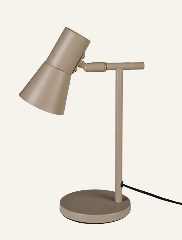 Bordslampa taupe - 18,8x12x30,4 cm taupe - 1