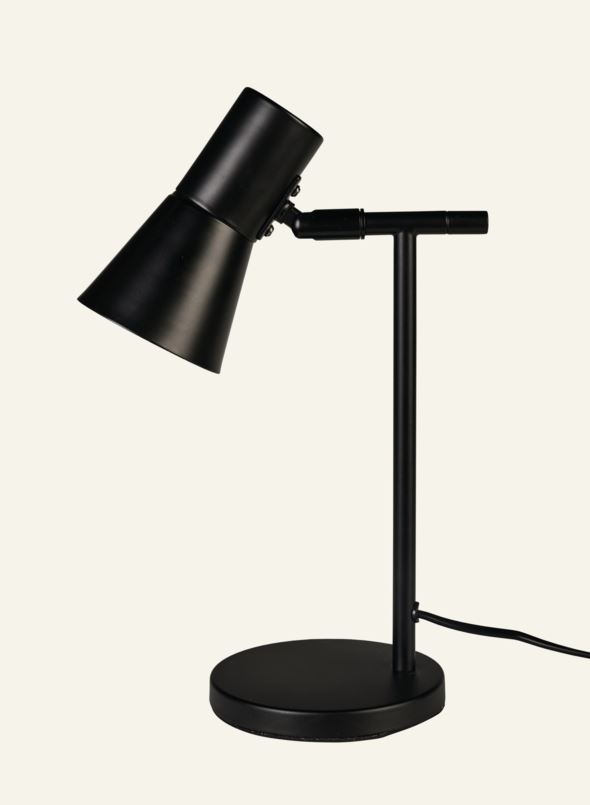 Bordslampa svart - 18,8x12x30,4 cm svart - 1