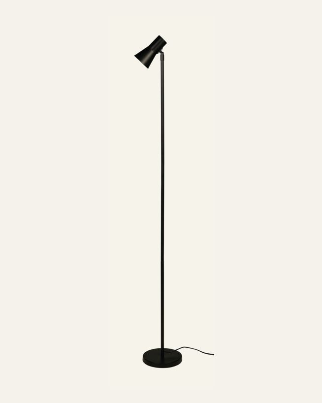 Golvlampa svart - 20x17,5x140 cm svart - 1