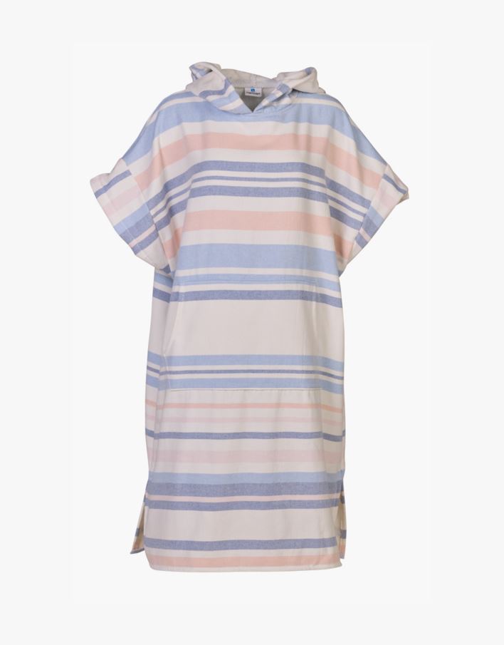 Poncho multi/blå - one size multi/blå - 1