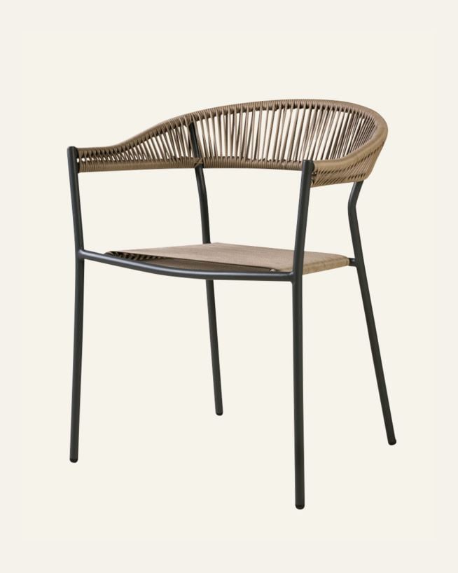 Stol grafitgrå - 54x57x76 cm grafitgrå - 1