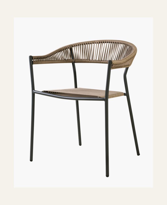 Stol grafitgrå - 54x57x76 cm grafitgrå - 1