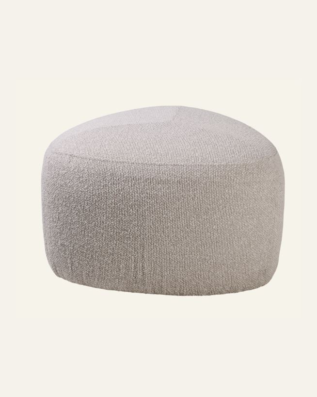 Puff multi/beige - 65x65x38 cm multi/beige - 1
