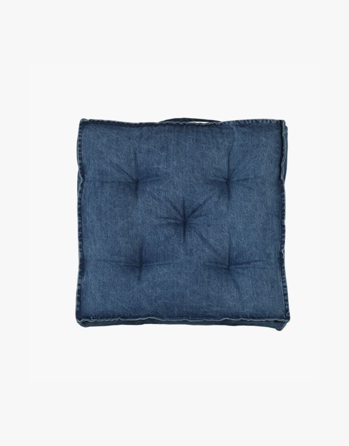 Sittkudde denimblå - 45x45x5 cm denimblå - 1