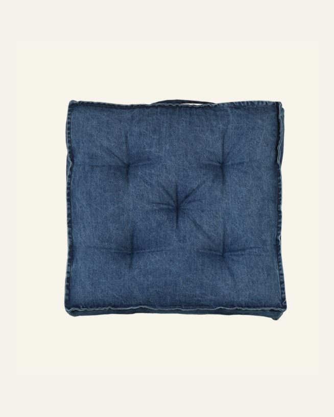 Sittkudde denimblå - 45x45x5 cm denimblå - 1