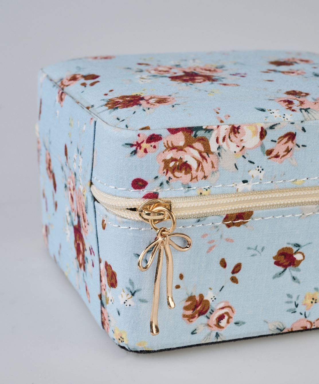 Smyckeskrin med dragkedja himmelsblå - 4