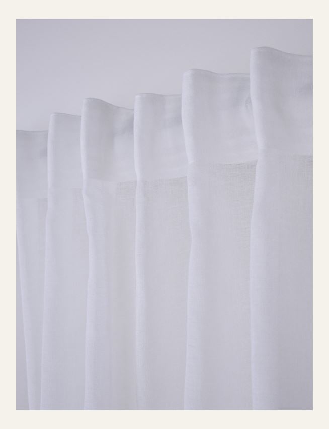 Extra bred gardin offwhite - 4