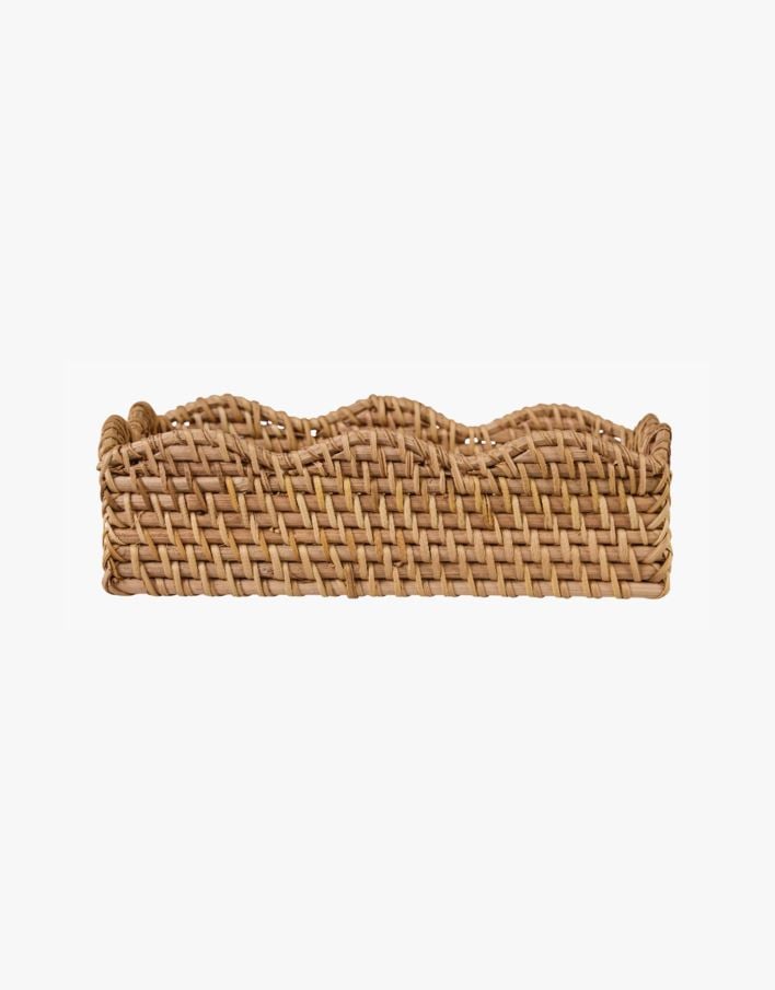 Servettkorg natur - 24,5x15x7,5 cm natur - 1