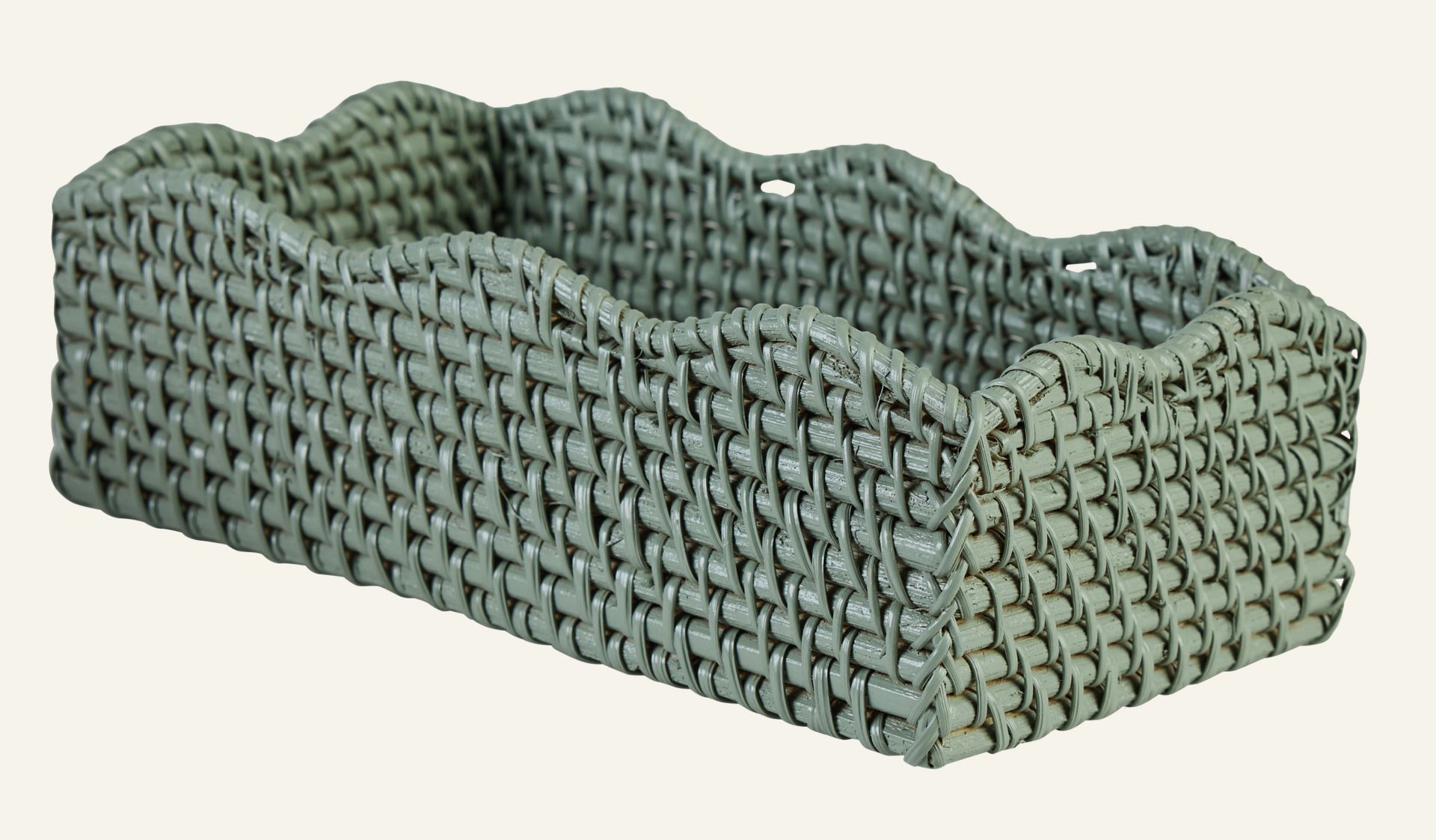 Servettkorg grön - 3