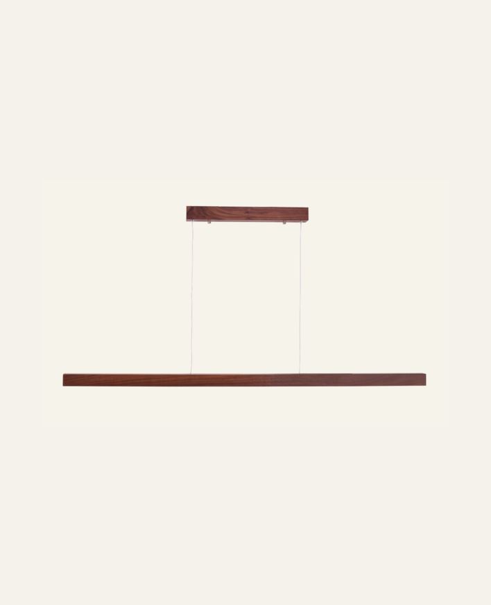 Taklampa brun - 34x120x40 cm brun - 1
