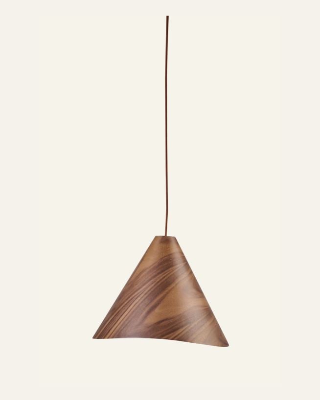 Taklampa brun - 25 cm ø33 brun - 1