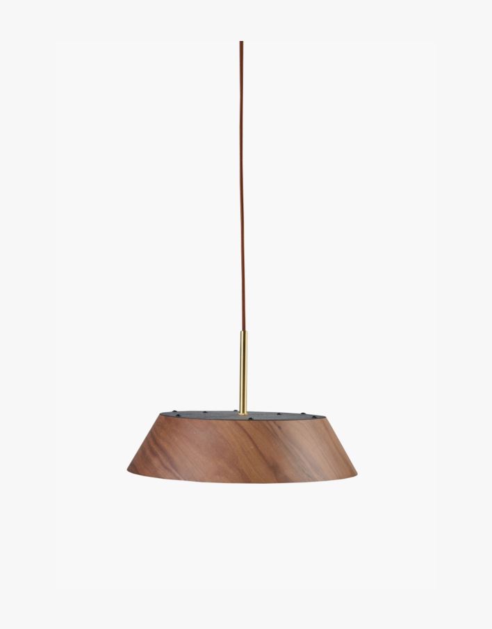 Taklampa brun - 18 cm ø33 brun - 1
