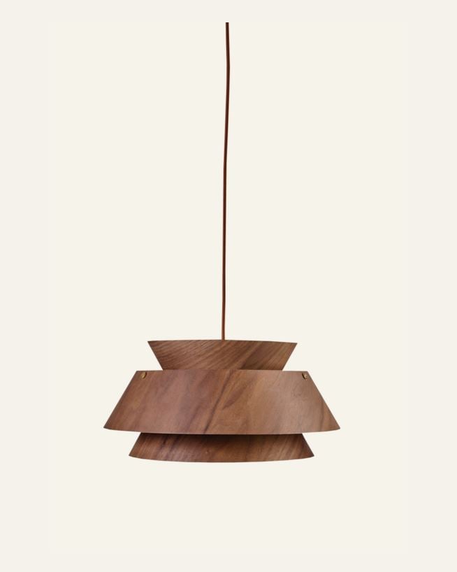 Taklampa brun - 21 cm ø33 brun - 1