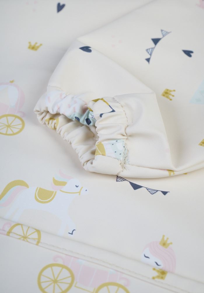 Haklapp med ärm                     ljusbeige - 2