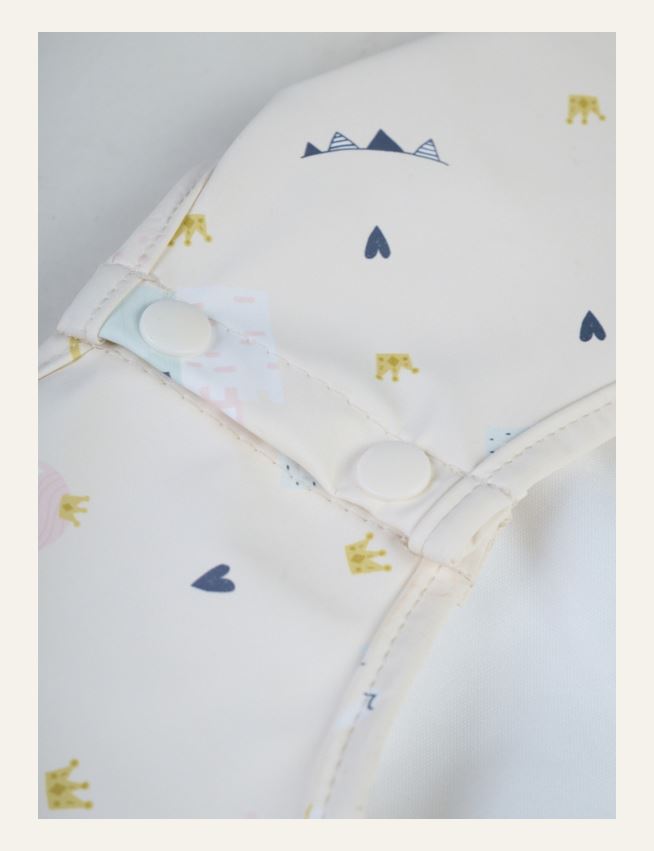 Haklapp med ärm ljusbeige - 3