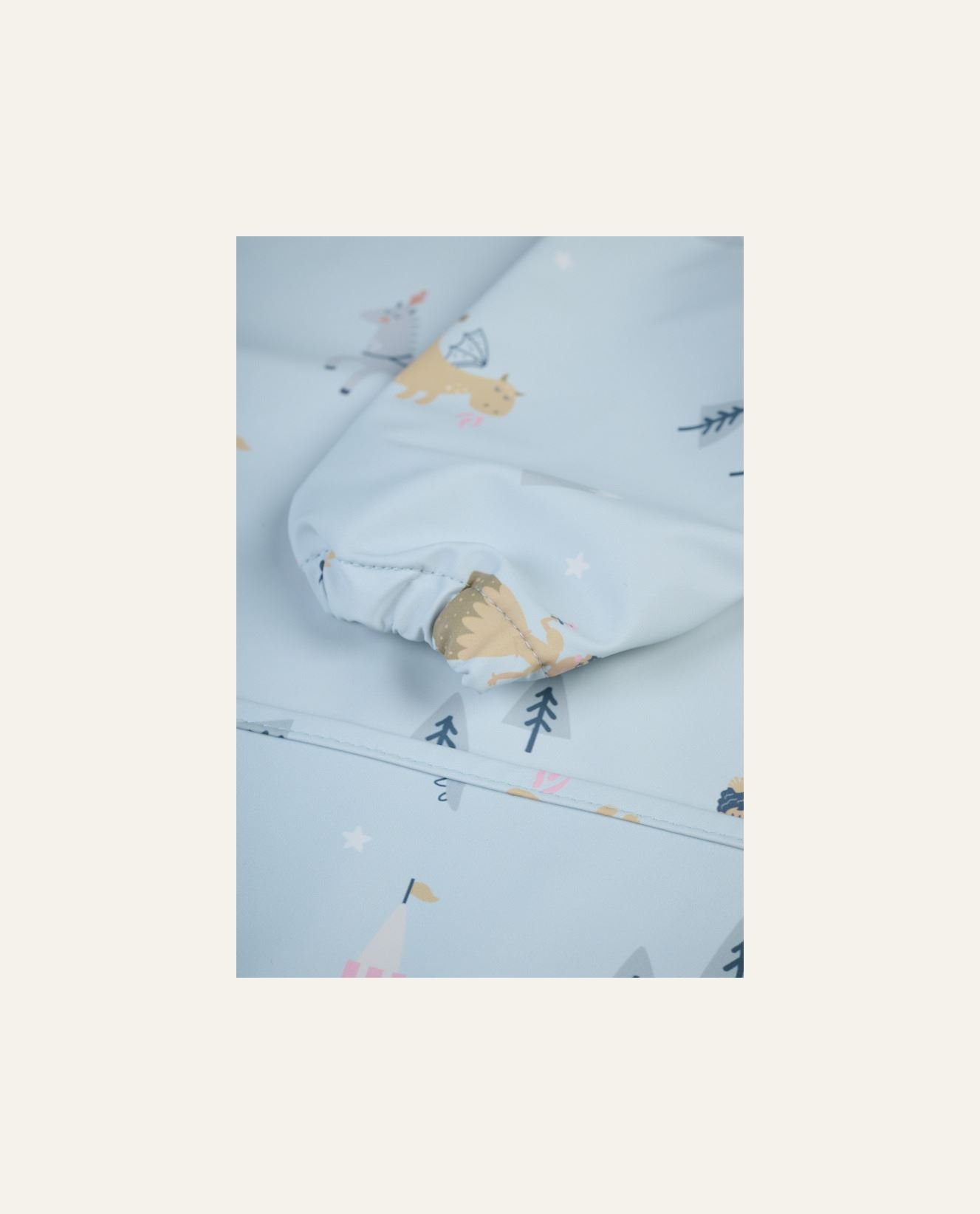 Haklapp med ärm ljusblå - 2