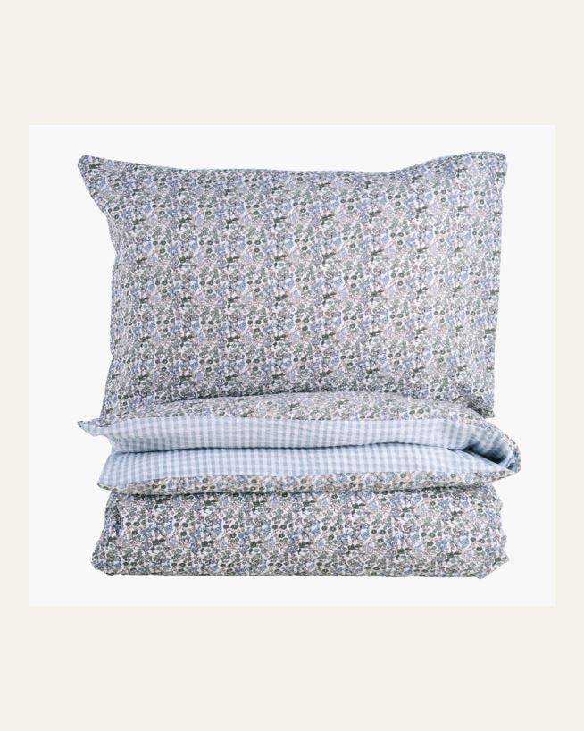 Påslakanset i bäckebölja multi/blå - 150x210 cm multi/blå - 1