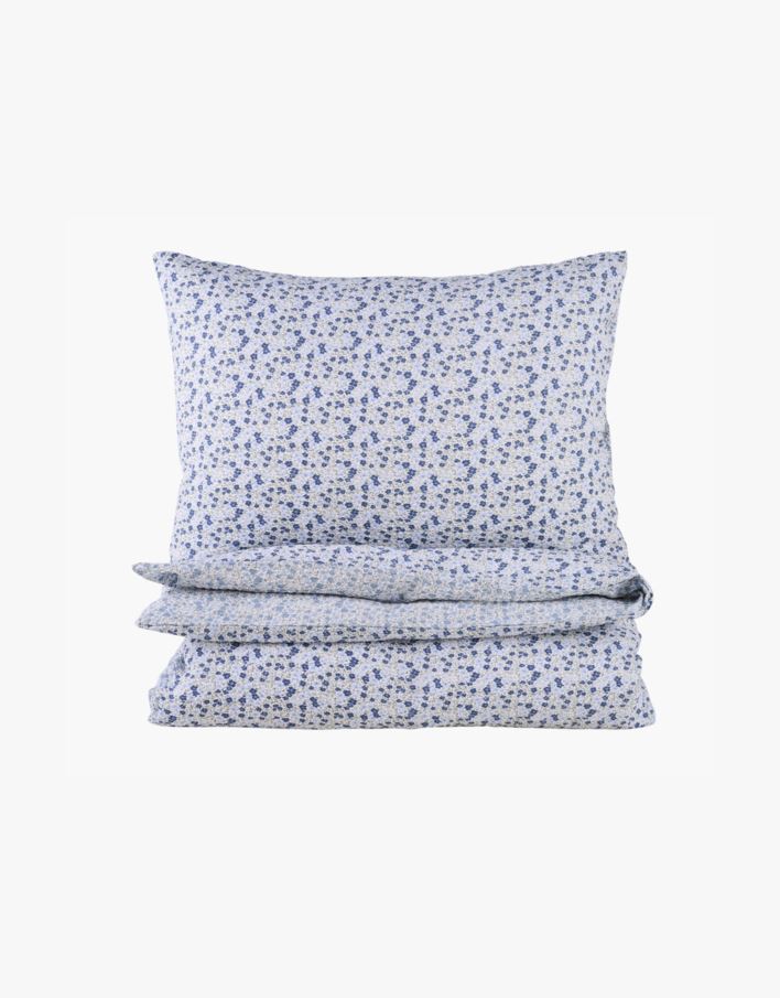 Påslakanset i bäckebölja multi/blå - 150x210 cm multi/blå - 1