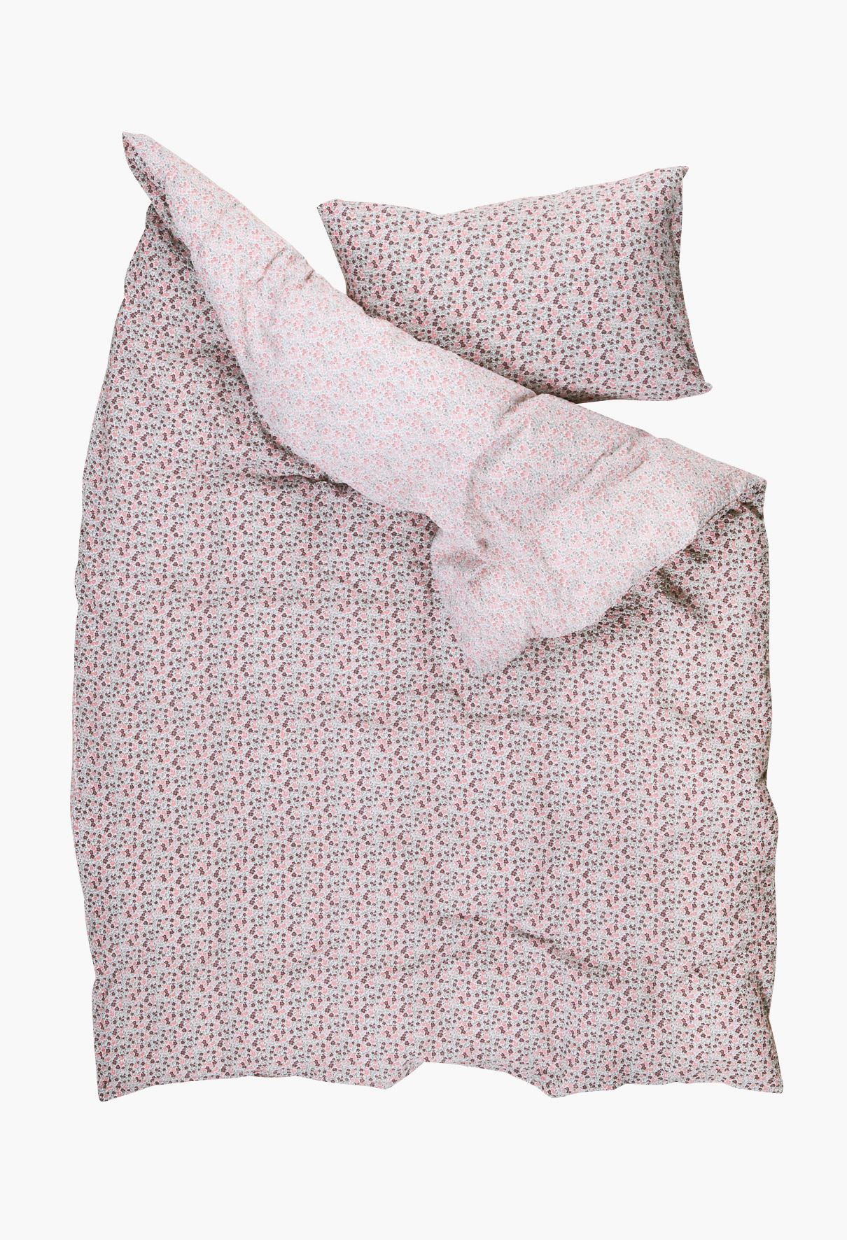 Påslakanset i bäckebölja multi/rosa - 2