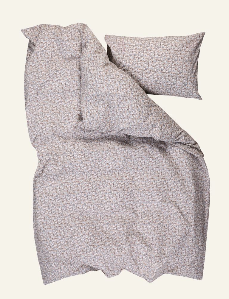 Påslakanset i bomull multi/blå - 5