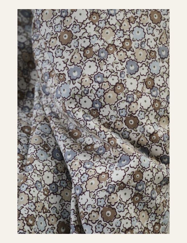 Påslakanset i bomull multi/blå - 4