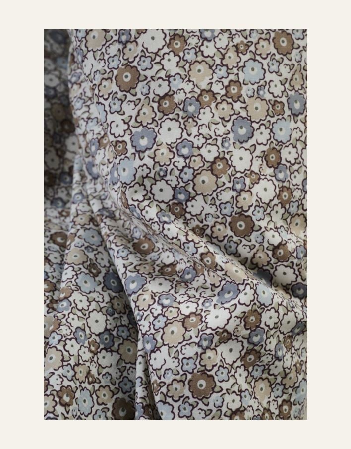 Påslakanset i bomull multi/blå - 4