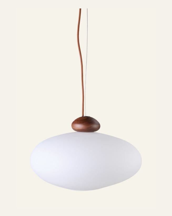 Taklampa brun - 18 cm ø36 brun - 1