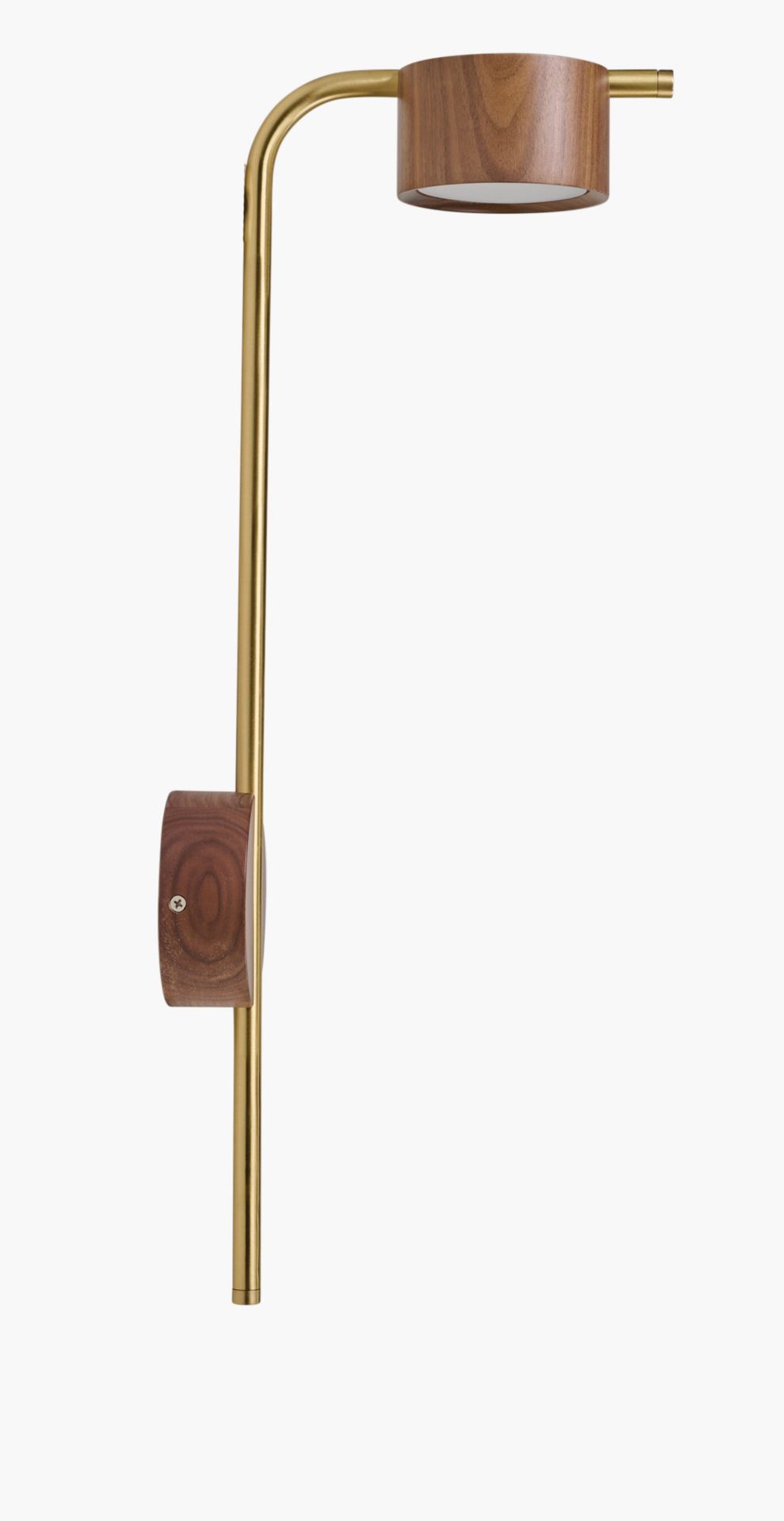 Vägglampa brun - 20x55 cm brun - 1