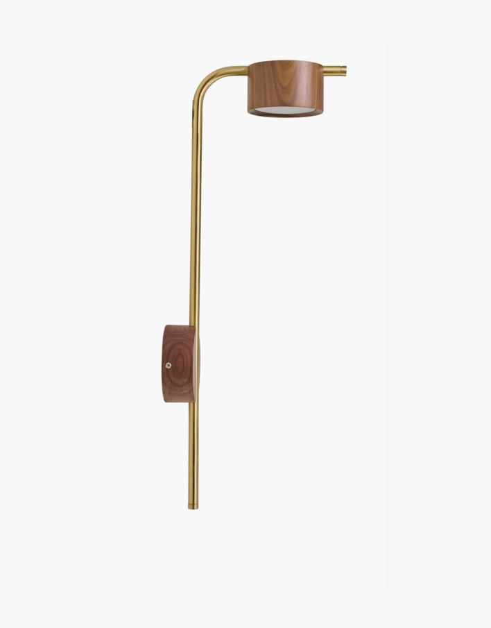 Vägglampa brun - 20x55 cm brun - 1