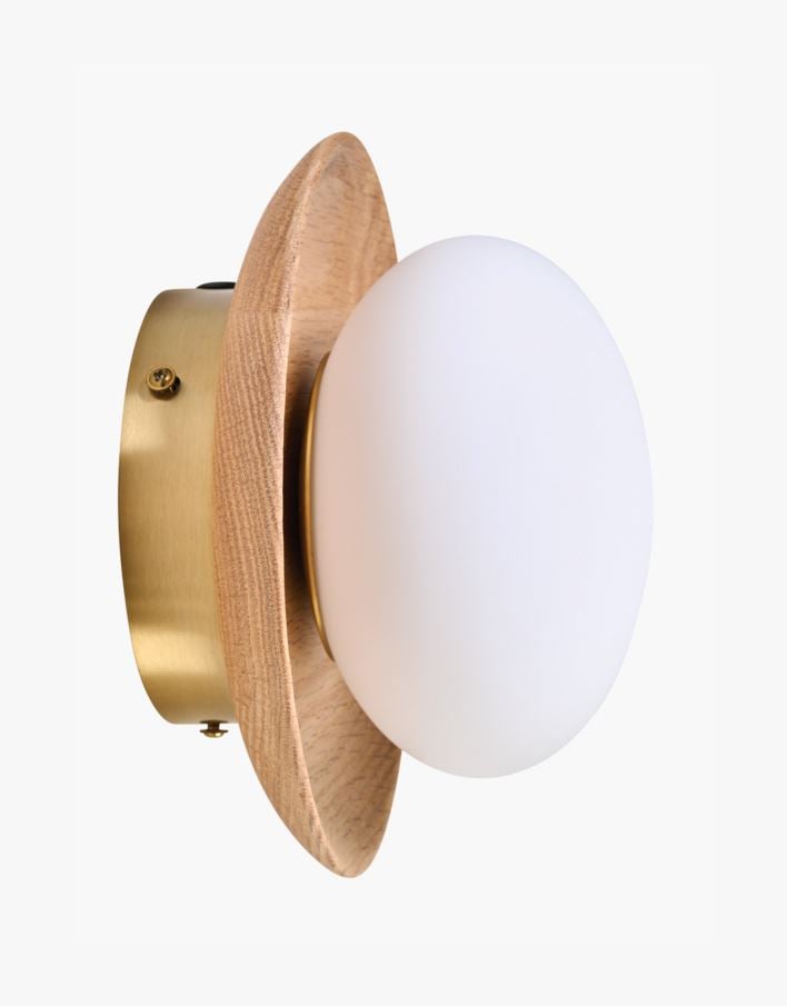 Vägglampa natur - ø20 natur - 1