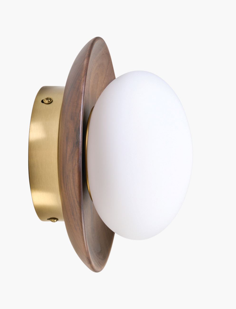 Vägglampa brun - ø20 brun - 1