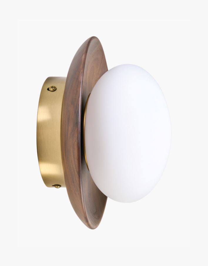 Vägglampa brun - ø20 brun - 1