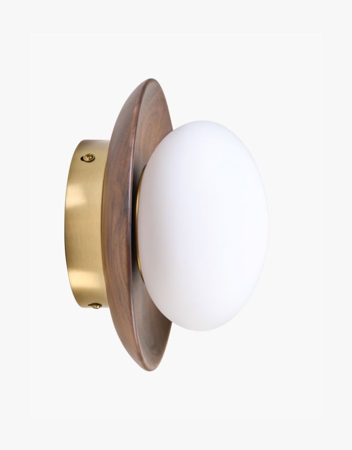 Vägglampa brun - ø20 brun - 1