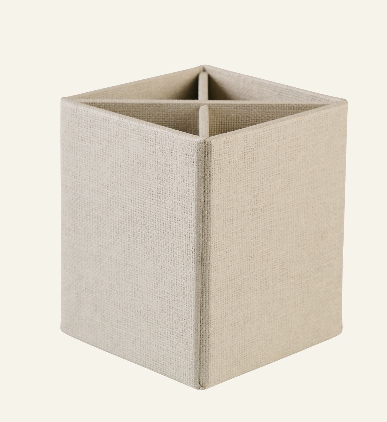 Pennhållare natur - 8,5x8,5x10 cm natur - 1