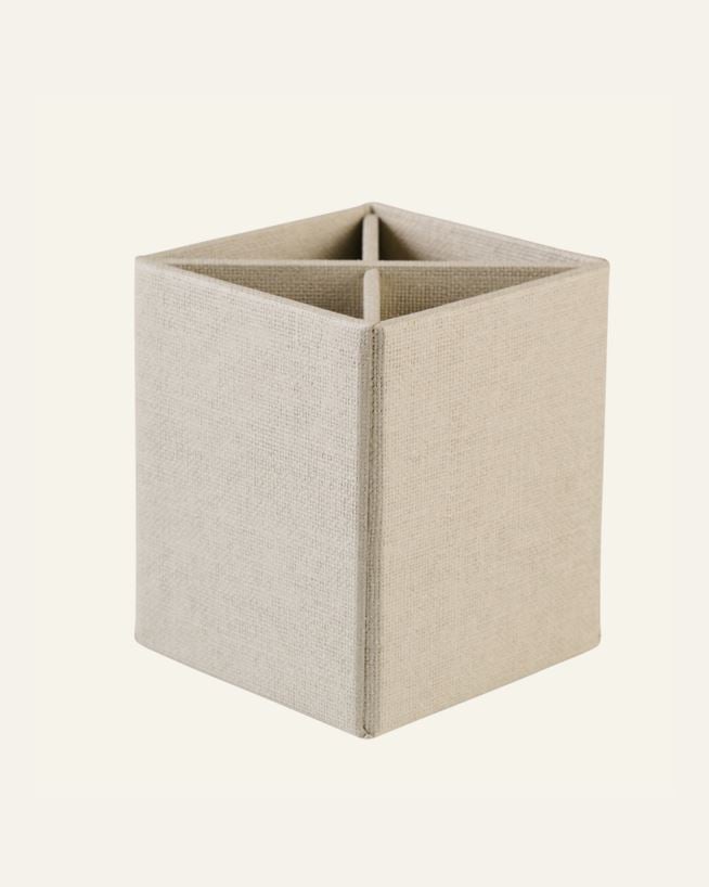 Pennhållare natur - 8,5x8,5x10 cm natur - 1