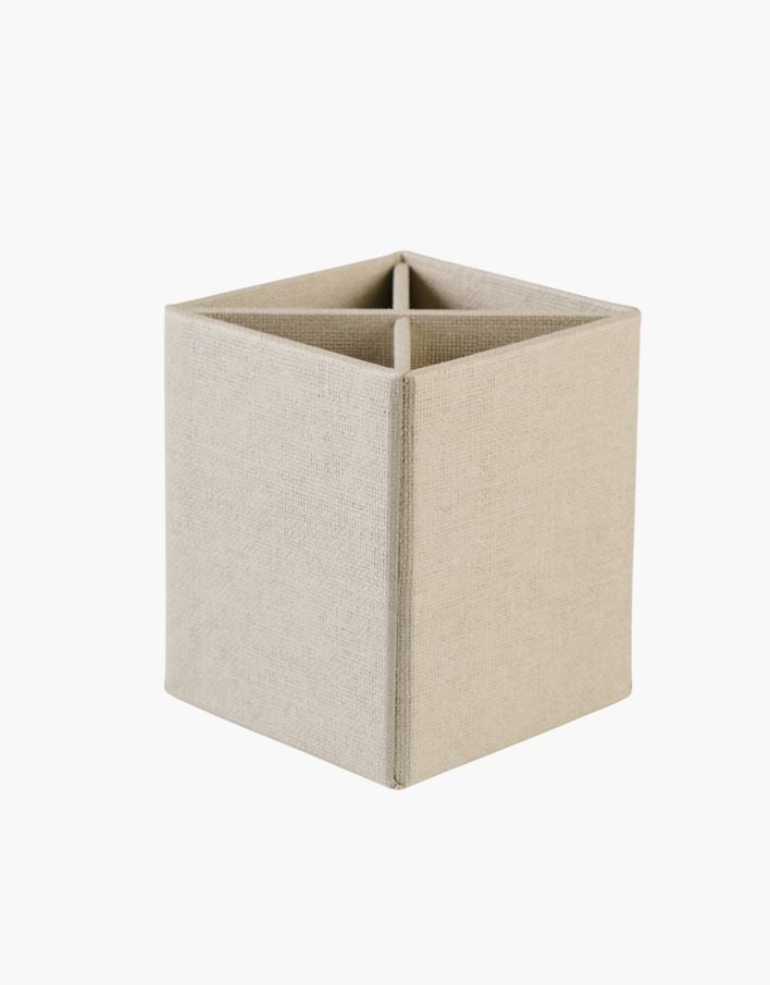 Pennhållare natur - 8,5x8,5x10 cm natur - 1