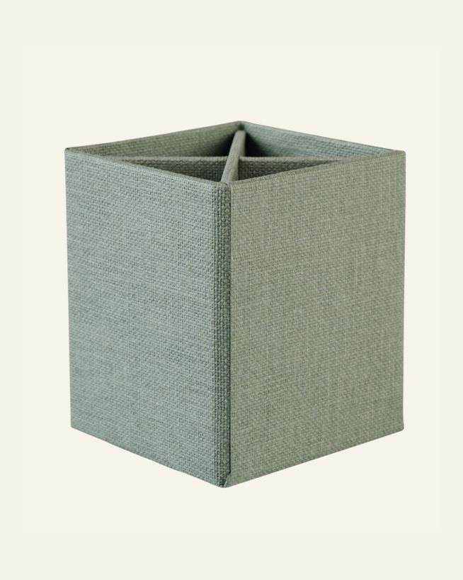 Pennhållare ljusgrön - 8,5x8,5x10 cm ljusgrön - 1
