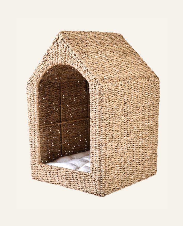 Hundbädd natur - 38x44x62 cm natur - 1