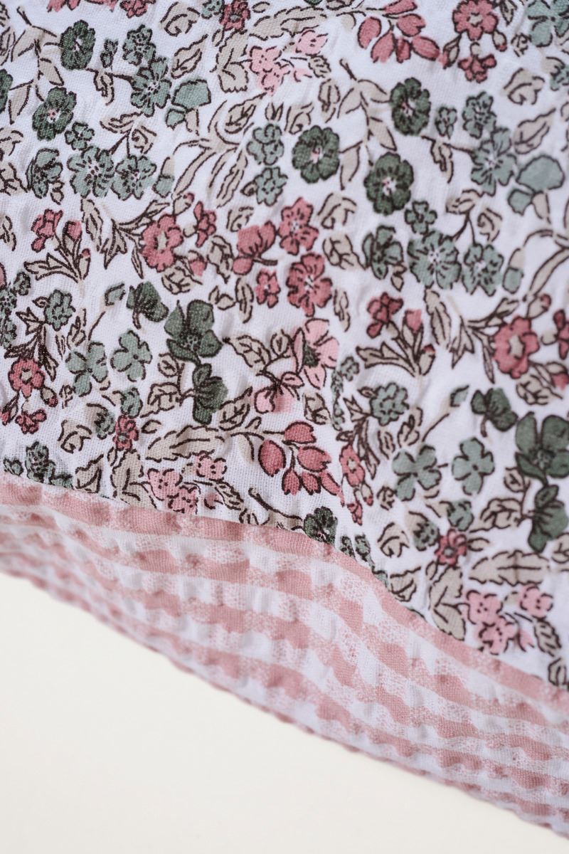 Örngott i bäckebölja multi/rosa - 2