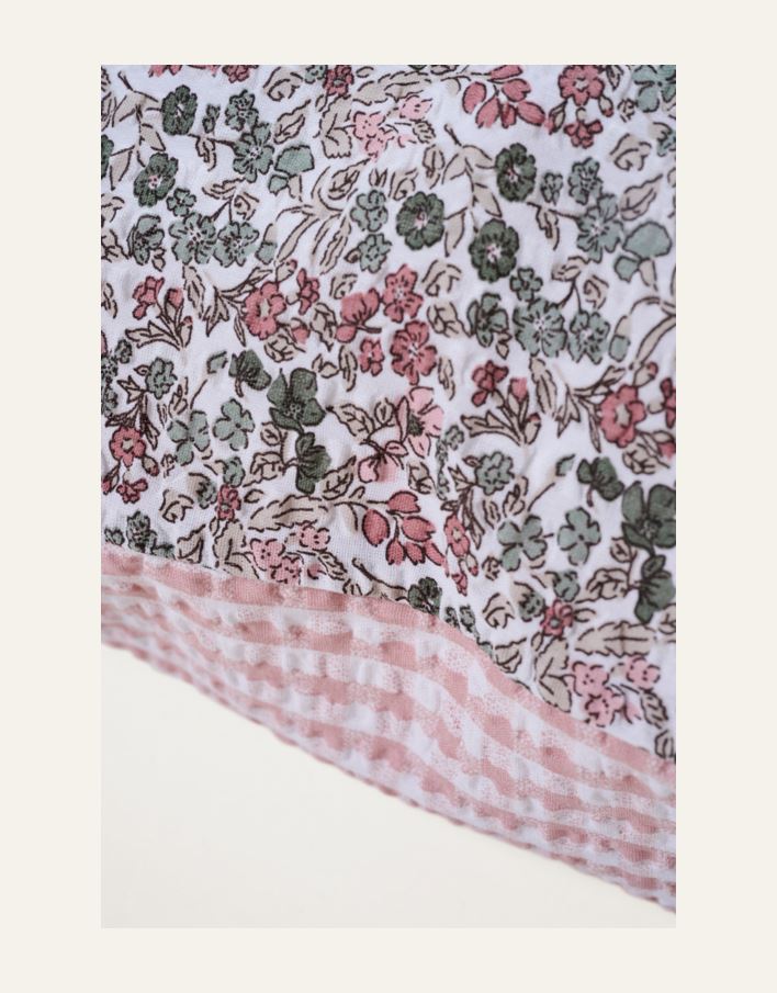 Örngott i bäckebölja multi/rosa - 2