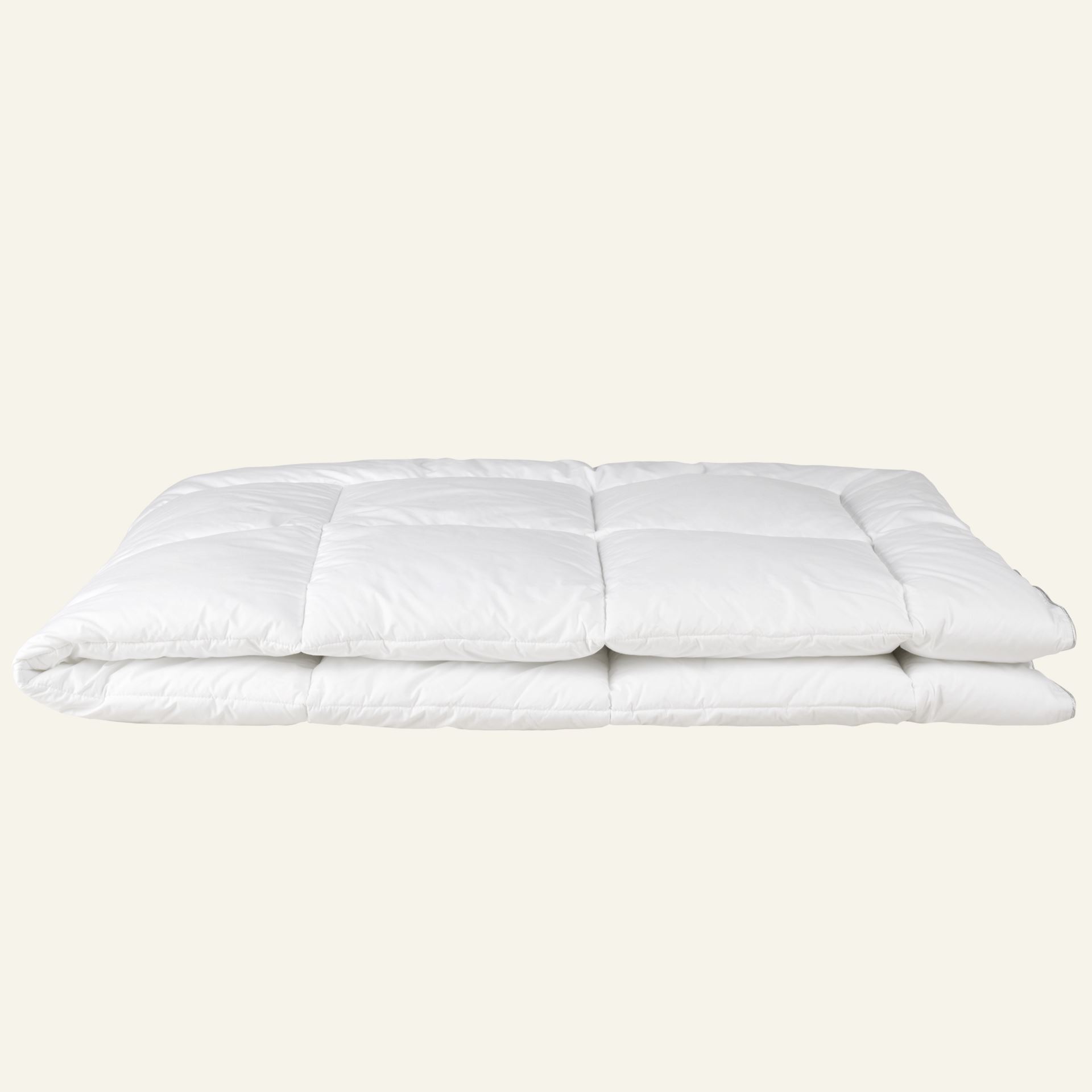 Medelvarmt fibertäcke vit - 150x210 cm vit - 1